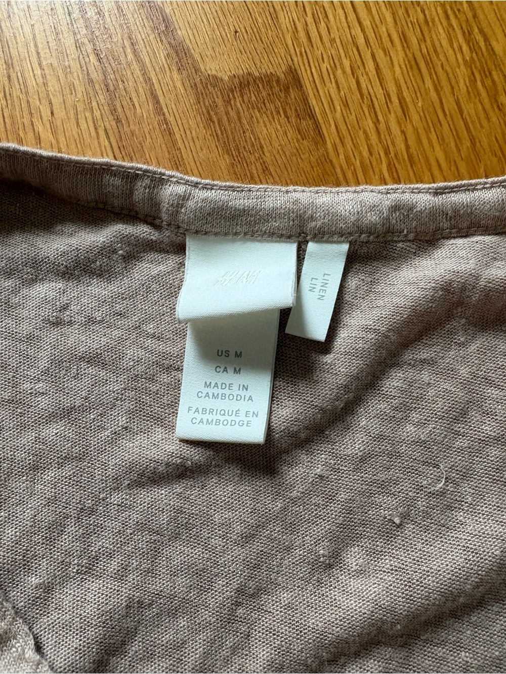 H&M Linen Top - Picture 2 of 5
